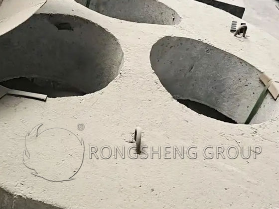 Refractory Precast Shapes for Electric Stove Roof Tiles